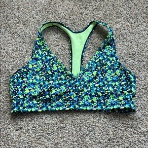 Victoria's Secret Blue and Green Sports Bra